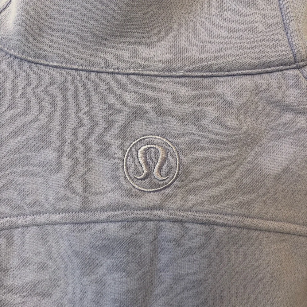 NWT!🍋Lululemon Scuba Oversized Funnel Neck Half Zip🍋X-Small/Small. Lilac Smoke - Picture 12 of 15
